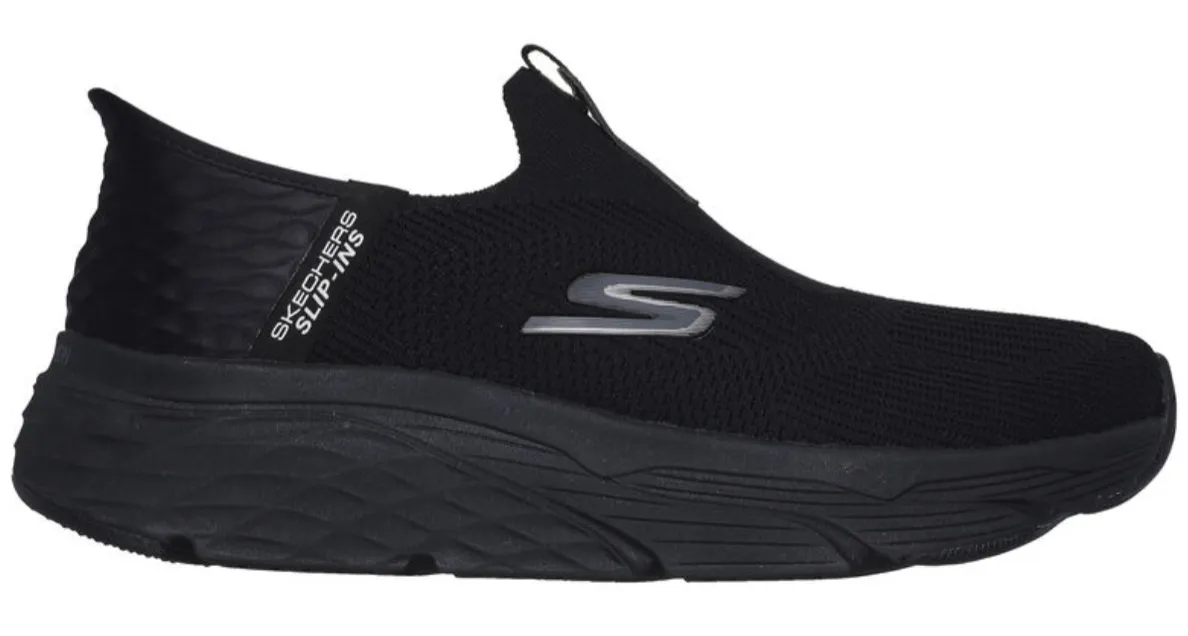 MEN'S SKECHERS SLIP-INS MAX CUSHIONING ELITE ADVANTAGEOUS | BLACK