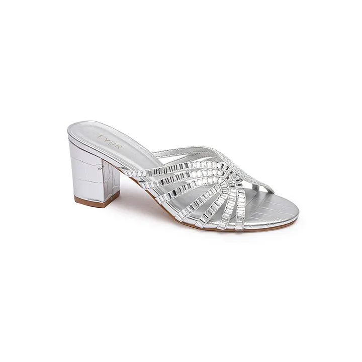 Mirror Embellished Sandal HL 153