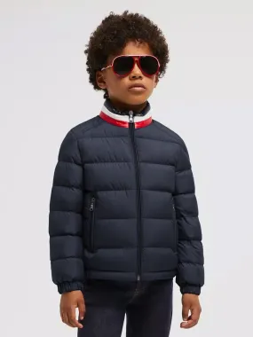 Moncler Enfant Boys Down Padded Vashiti Jacket in Navy