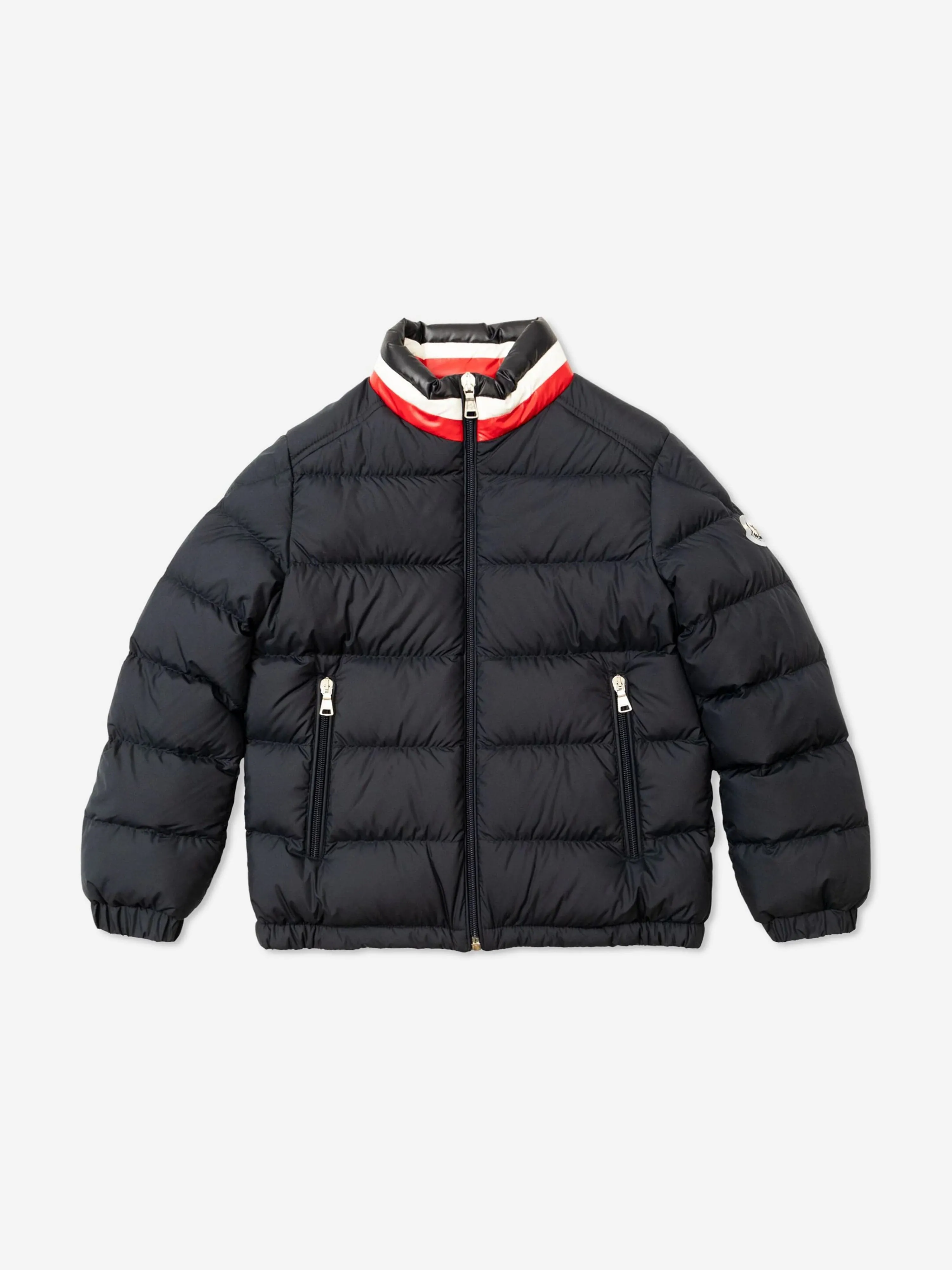 Moncler Enfant Boys Down Padded Vashiti Jacket in Navy