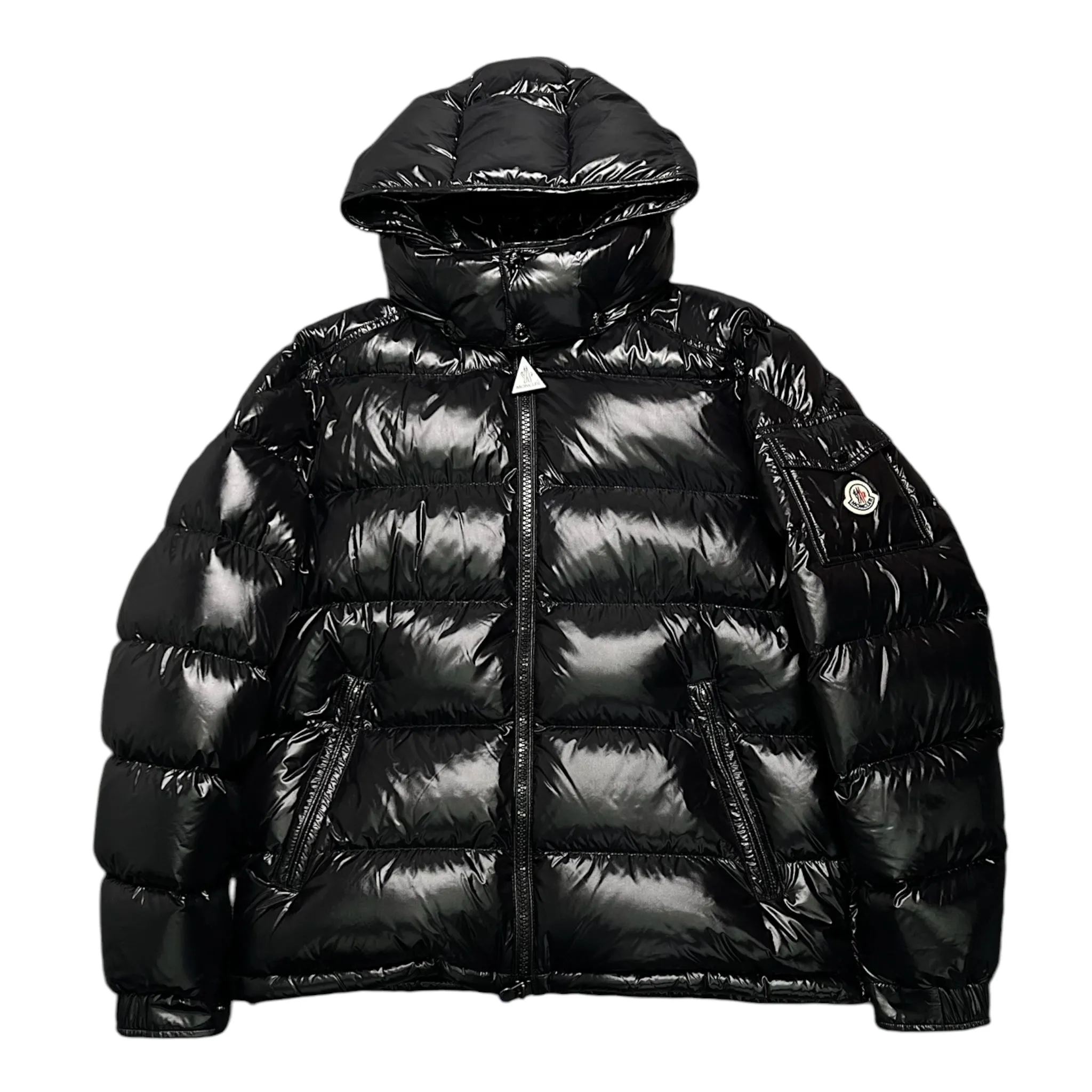 Moncler Maya Short Down Jacket Black