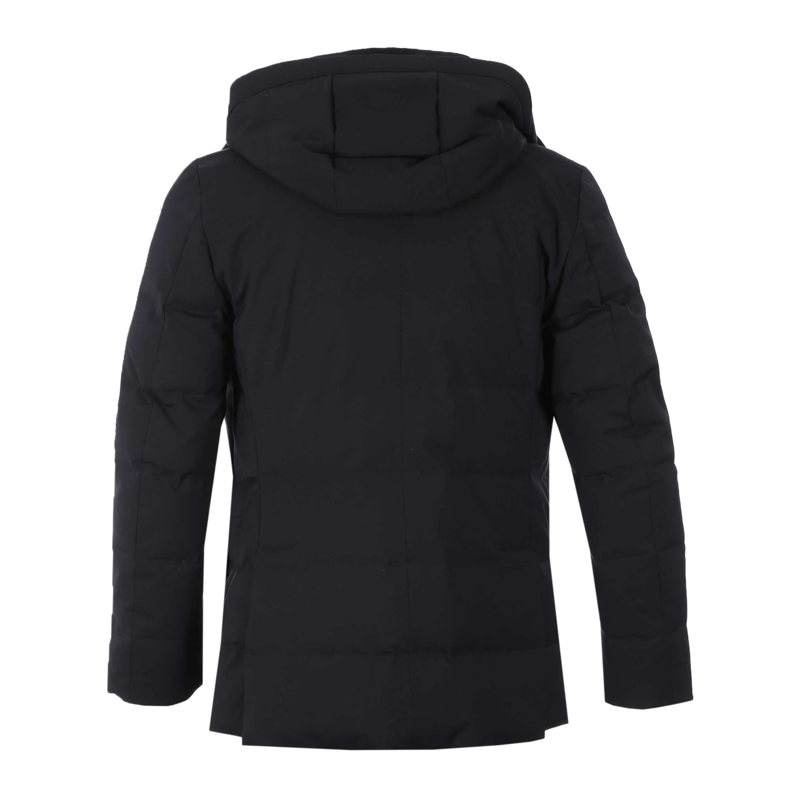 Montecore Hooded Padded Jacket in Navy