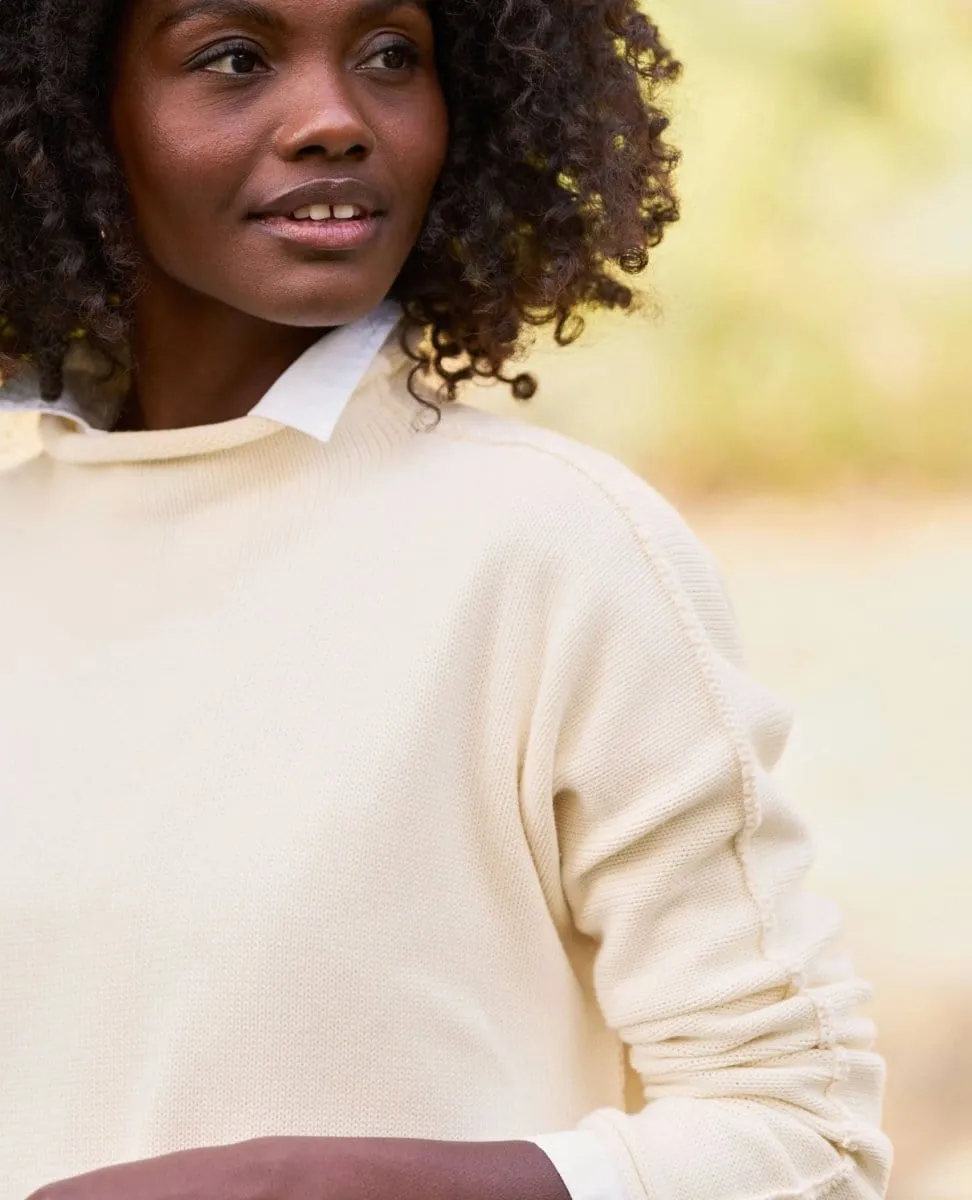 Monterey Perfect Cotton Sweater Cream