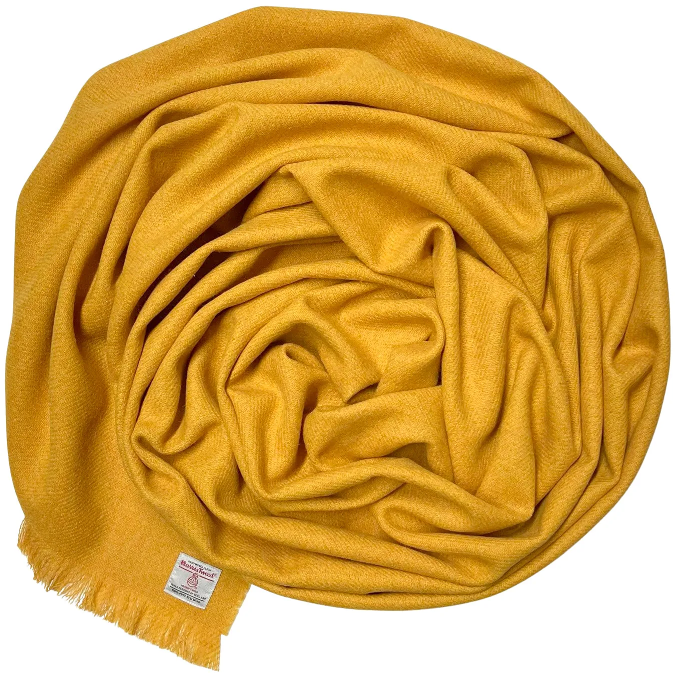 Mustard Wrap Blanket