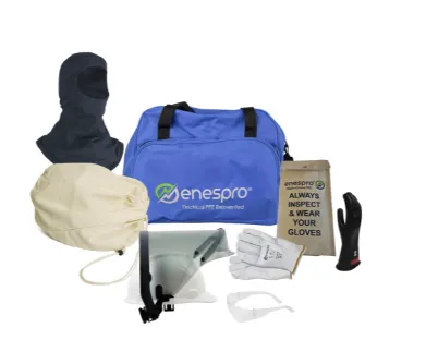 National Safety Apparel Enespro KIT2NC PVB CAT2 Arc Flash Accessory Kit