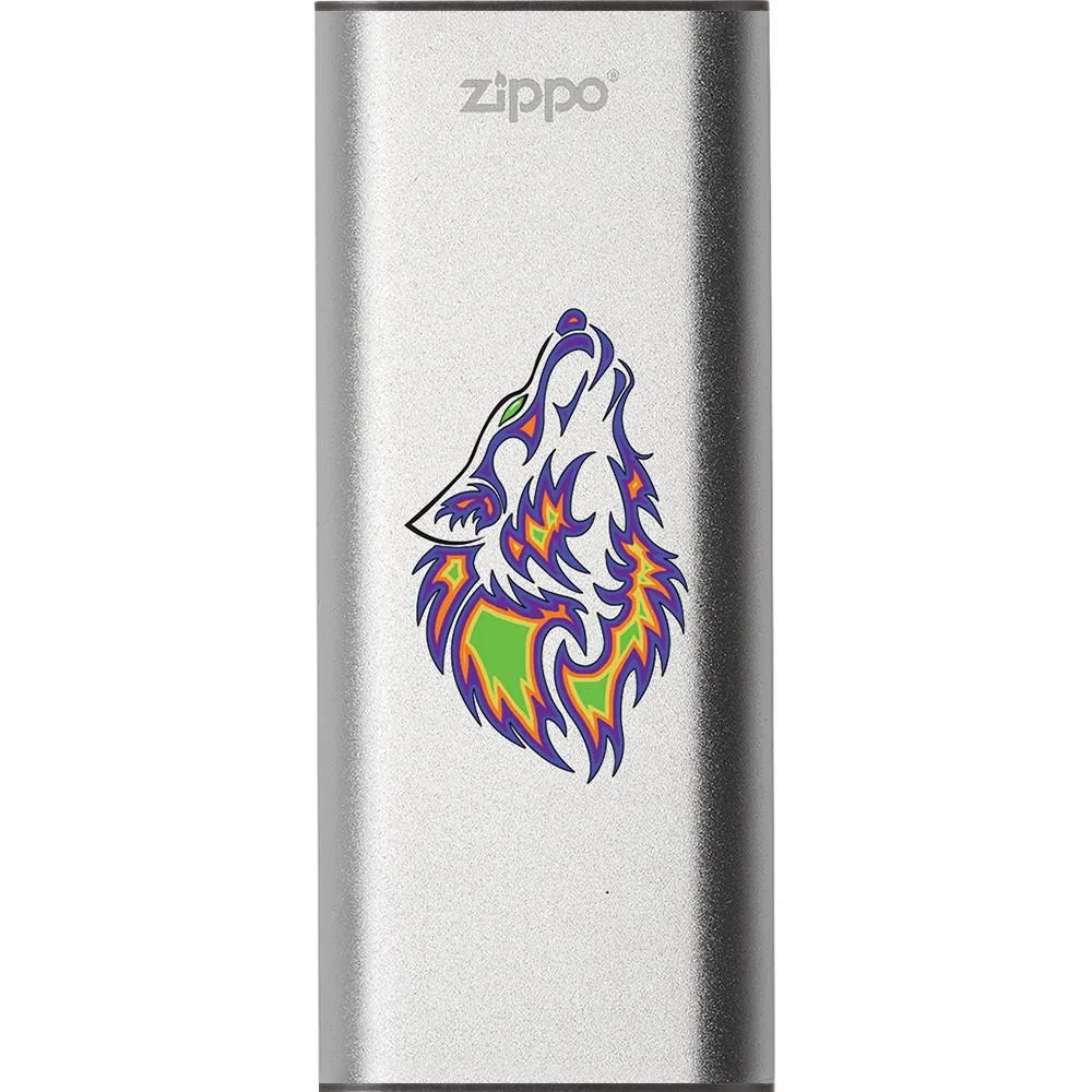 Neon Wolf: HeatBank<sup>®</sup> 3-Hour Rechargeable Hand Warmer