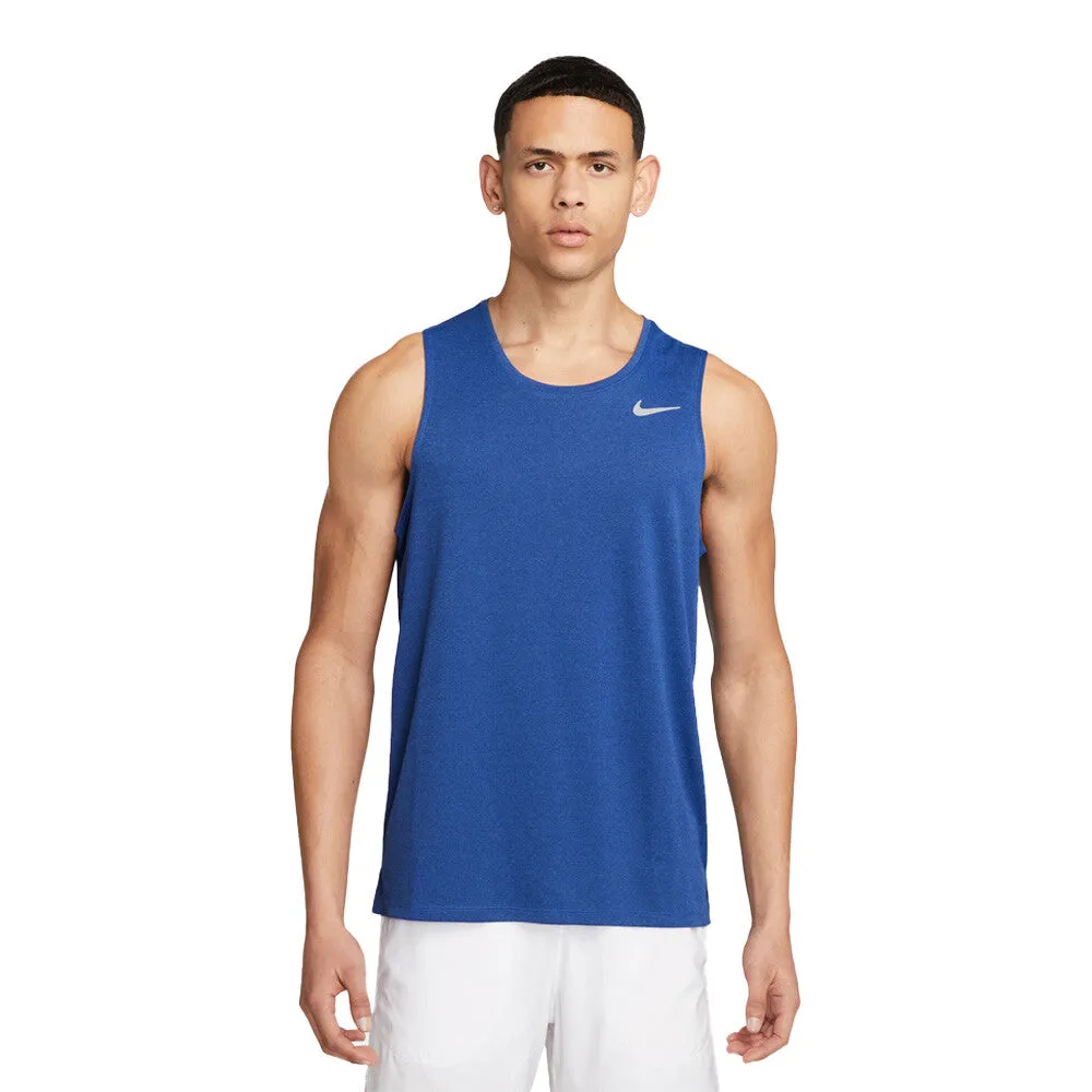 Nike Uv Miler Running Vest - Royal Blue