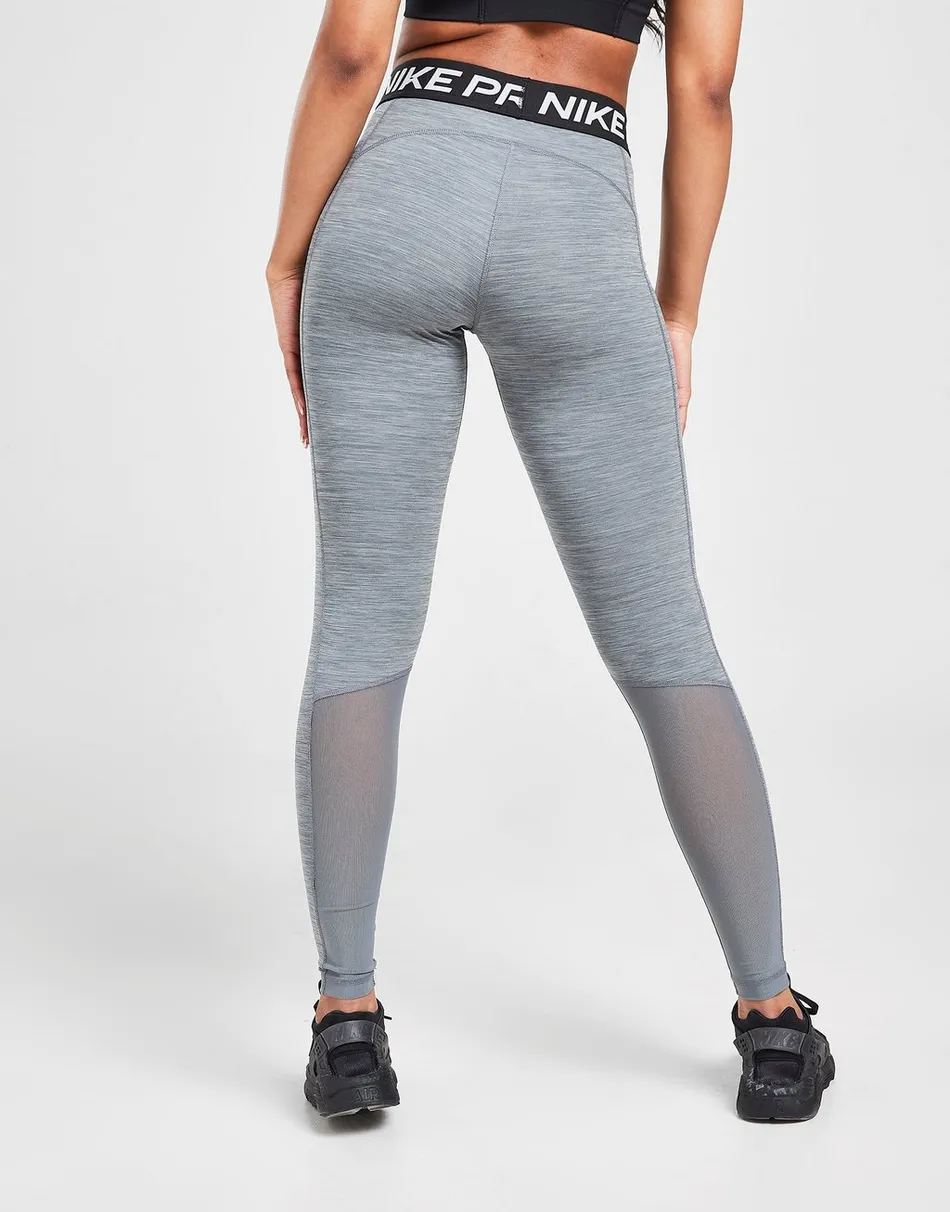 Nike Women's High Waist Pro Leggings - Grey