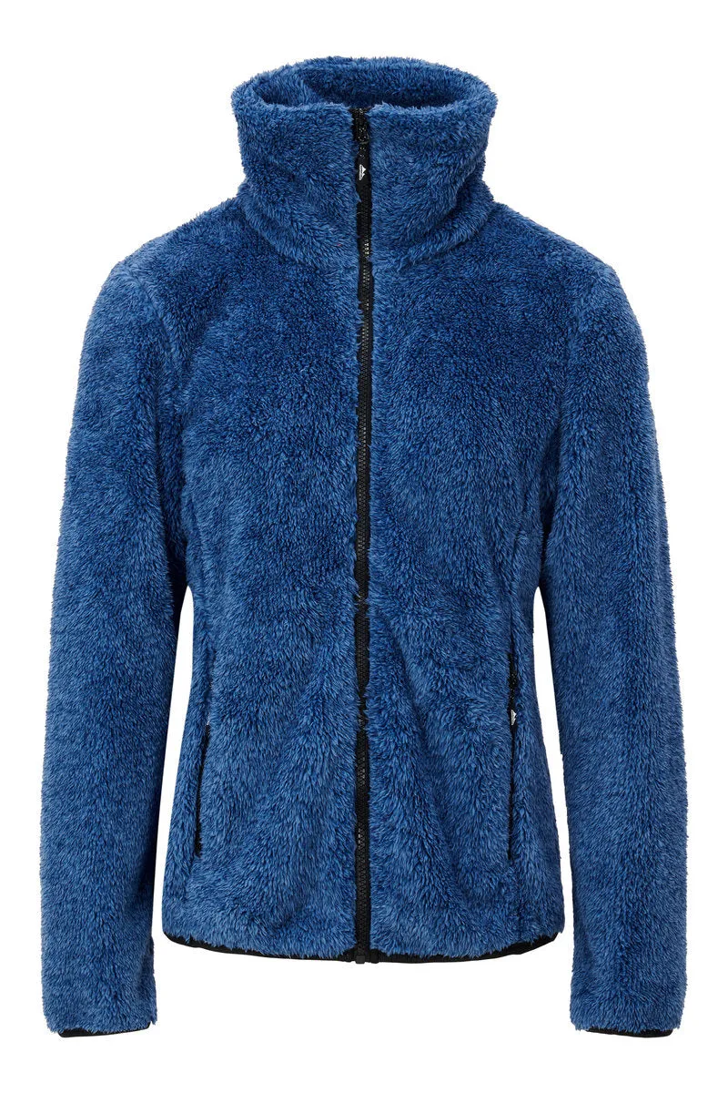 Nordberg Evy fleece vest dames blauw