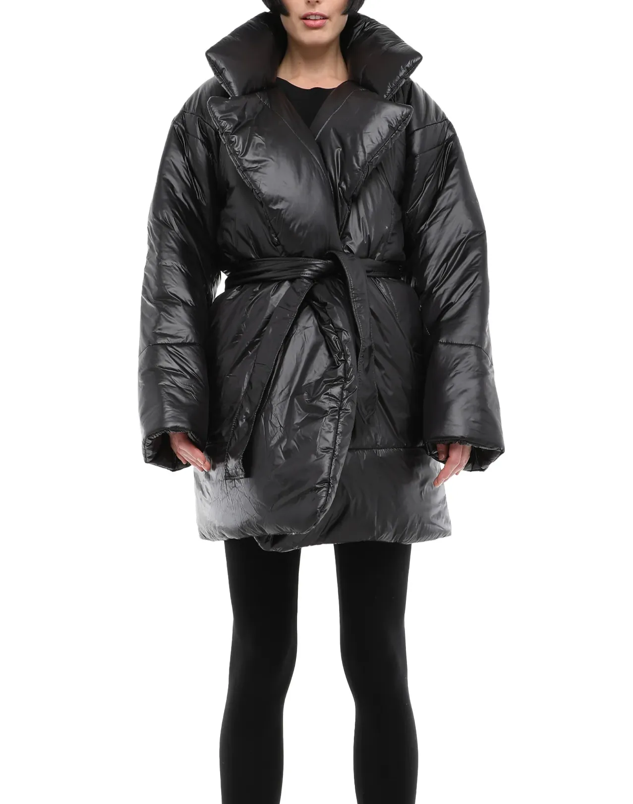 Norma Kamali Knee Length Sleeping Bag Coat