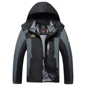 Nsqured "All-Weather Defender" Men's Windproof Hooded Jacket