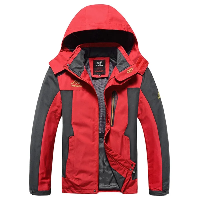 Nsqured "All-Weather Defender" Men's Windproof Hooded Jacket