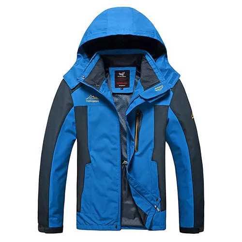 Nsqured "All-Weather Defender" Men's Windproof Hooded Jacket