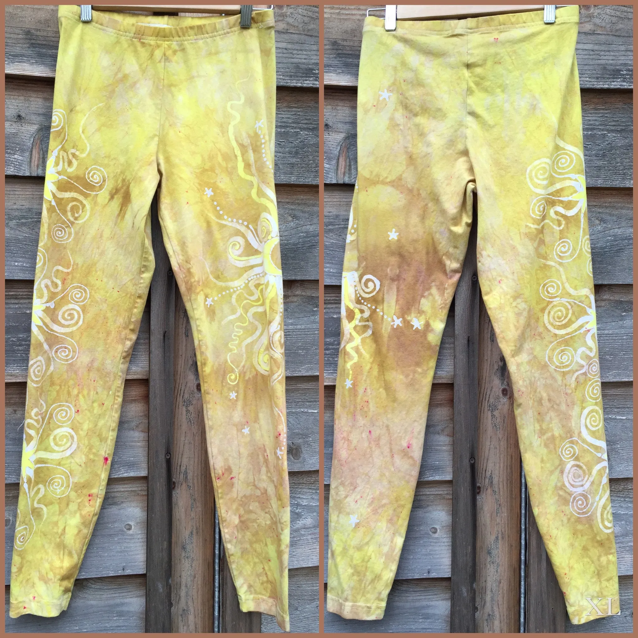 Nude Galaxy Batik Leggings