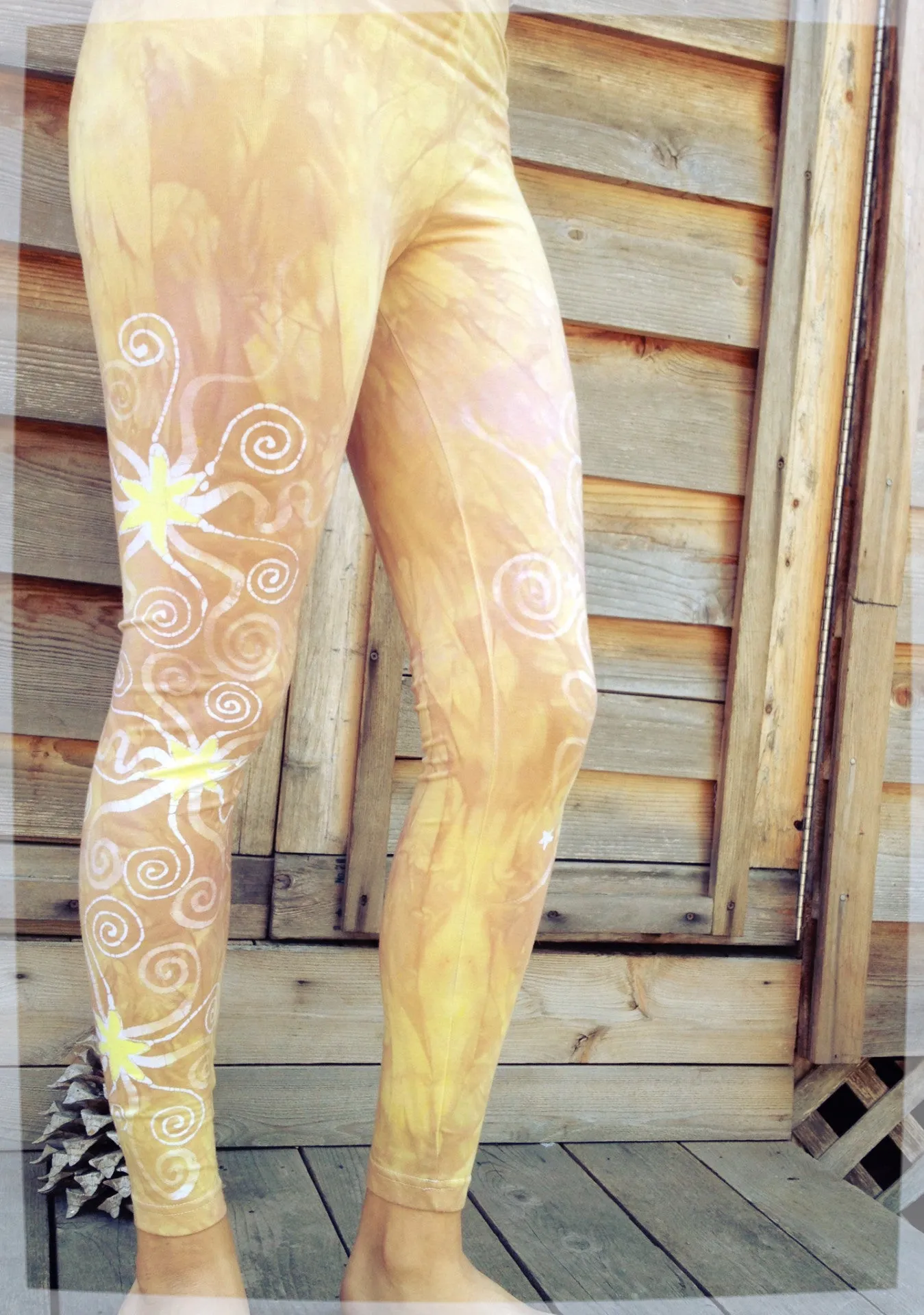 Nude Galaxy Batik Leggings