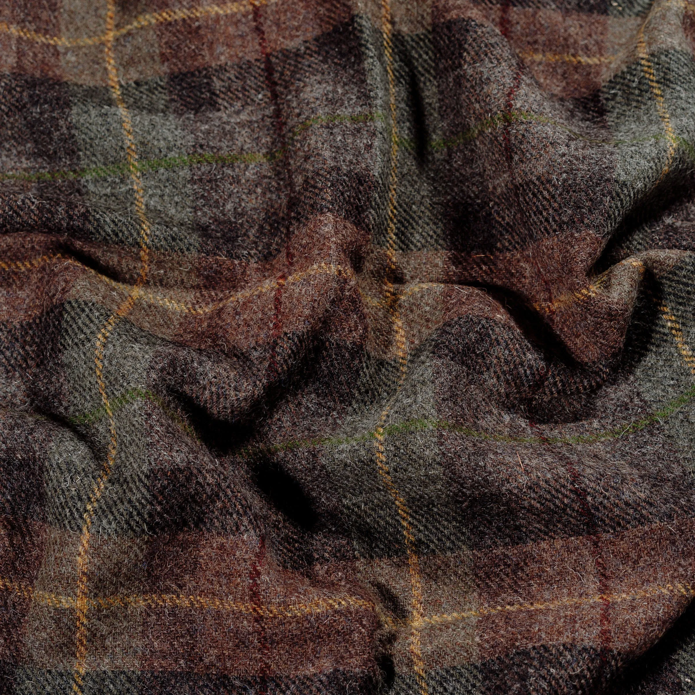 Oakwoods Tartan Wrap Blanket