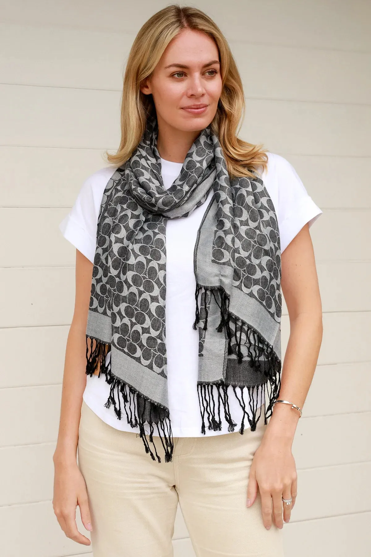 Omni Scarf Grey/Black