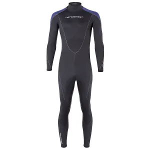 Open Box Henderson Man Thermoprene Jumpsuit (Back Zip) 5mm Scuba Wetsuit - Black / Blue - Medium