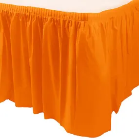 Orange Peel Table Skirt 21'x29" | 1ct