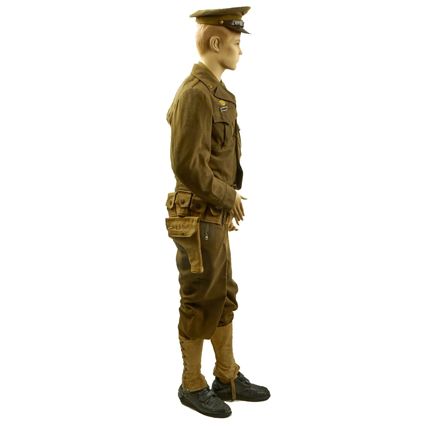 Original U.S. WWII GI Army Uniform with Mannequin