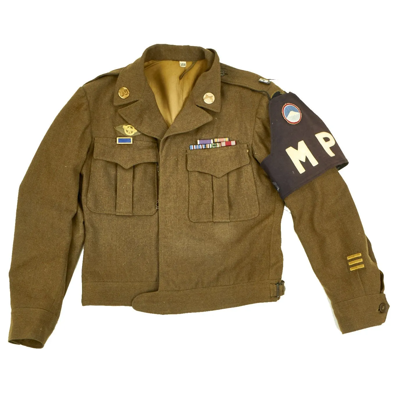 Original U.S. WWII GI Army Uniform with Mannequin