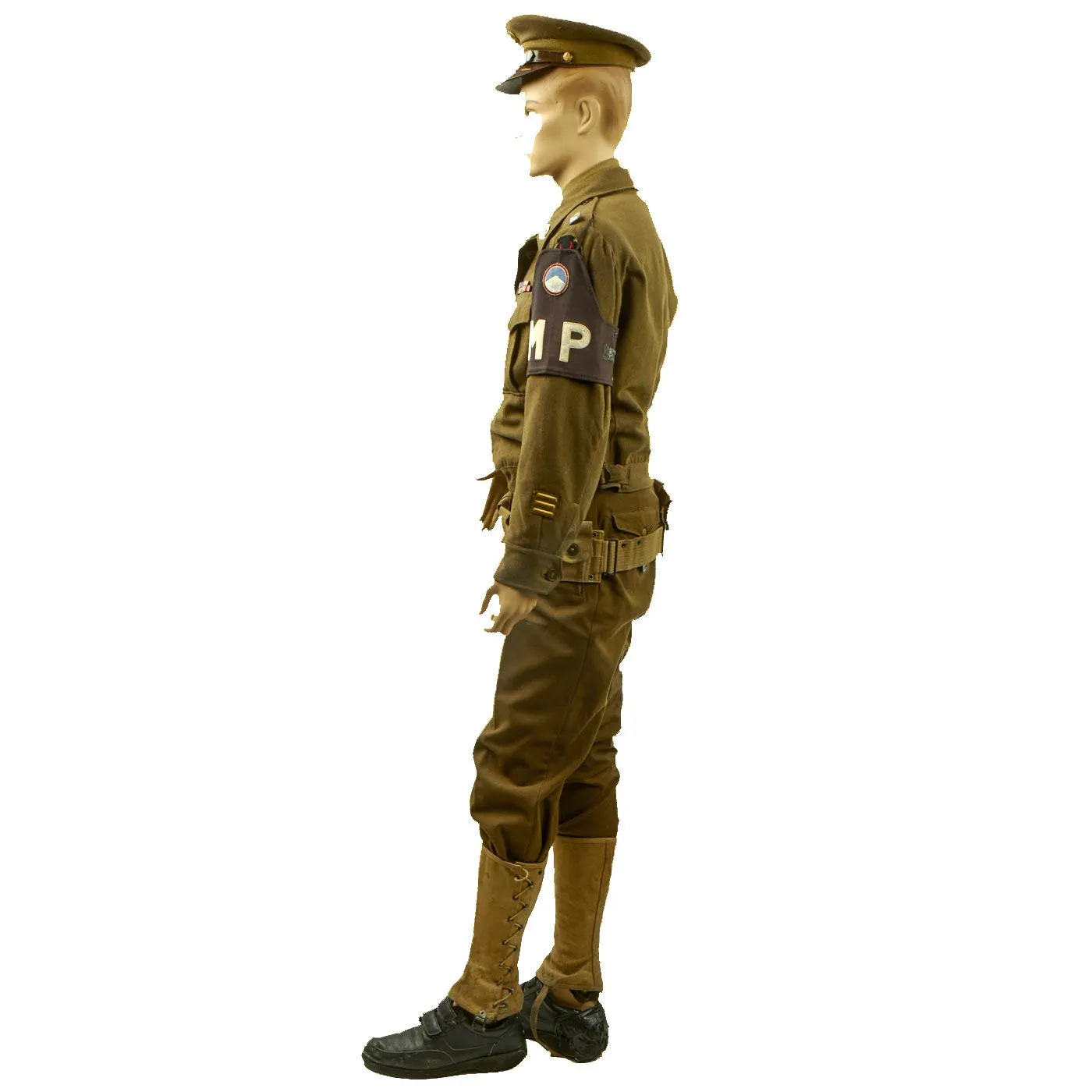 Original U.S. WWII GI Army Uniform with Mannequin