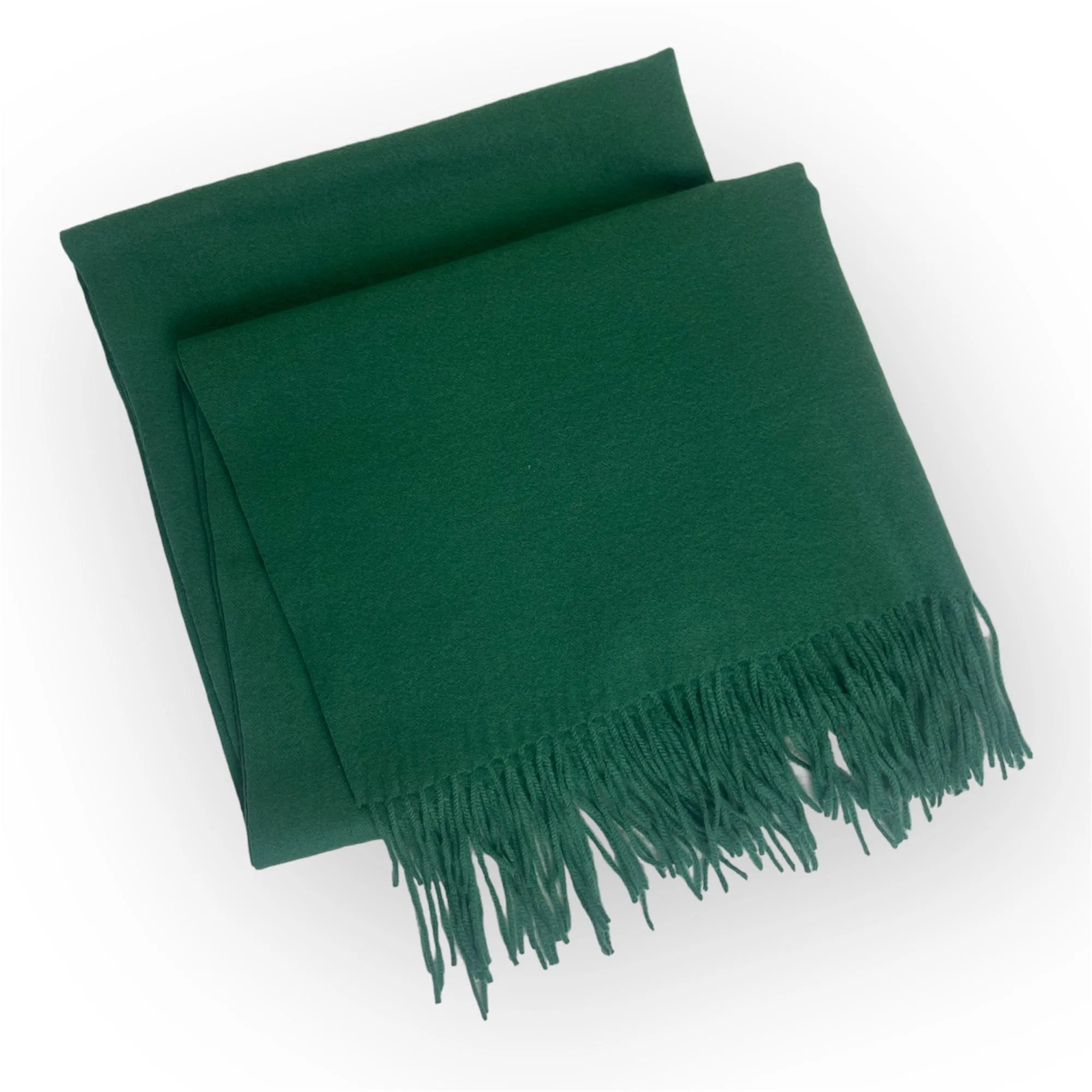 Pashmina Shawl Emerald Green - Thick Scarf