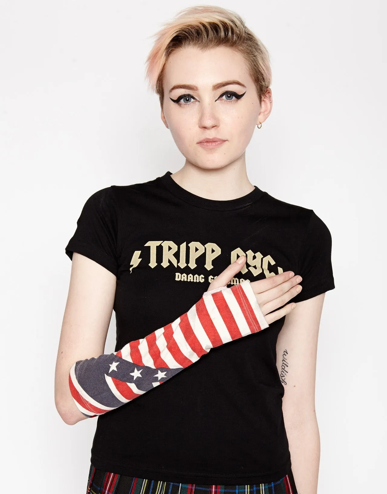 PATRIOTIC ARMWARMER