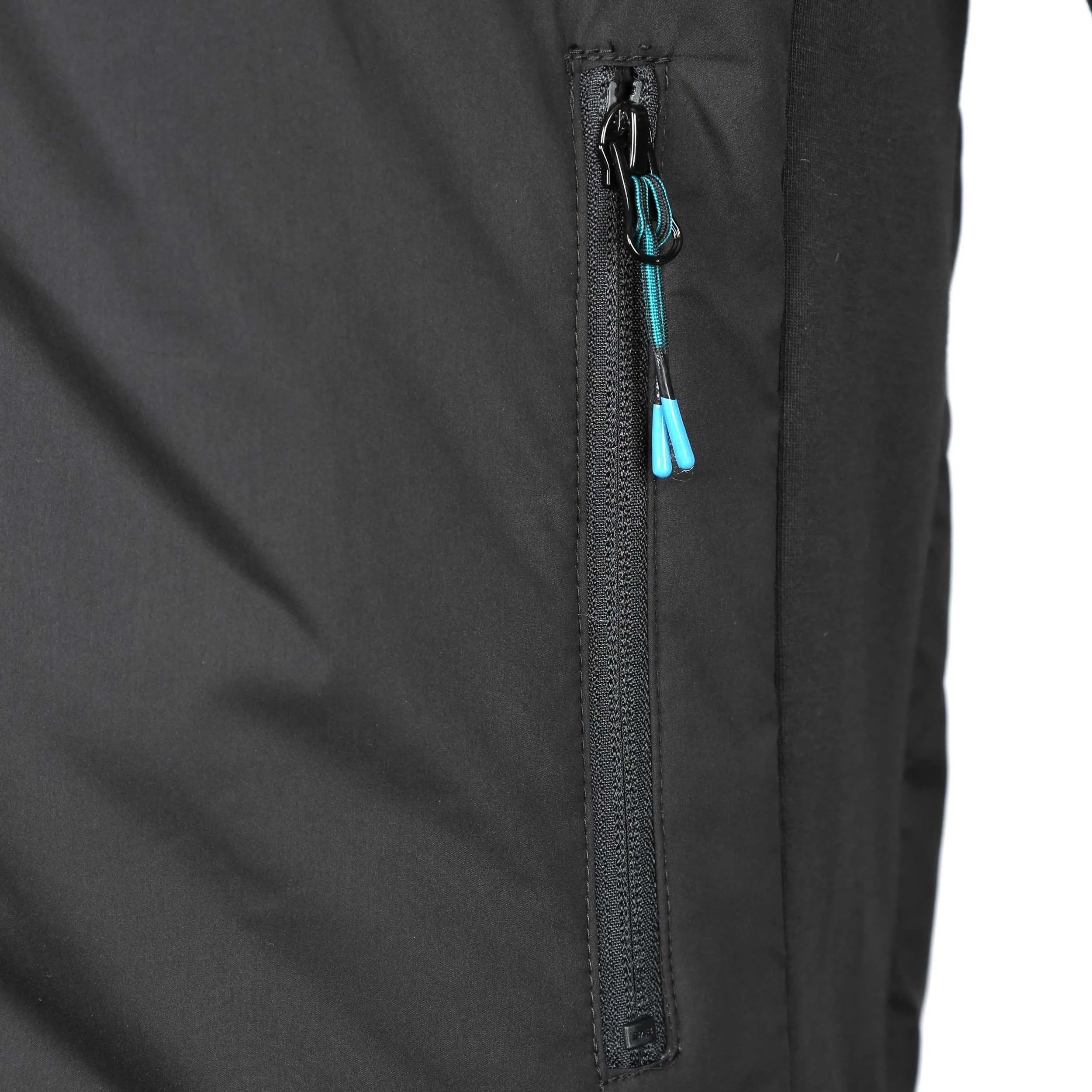 Paul Smith Hooded Mix Media Jacket in Black