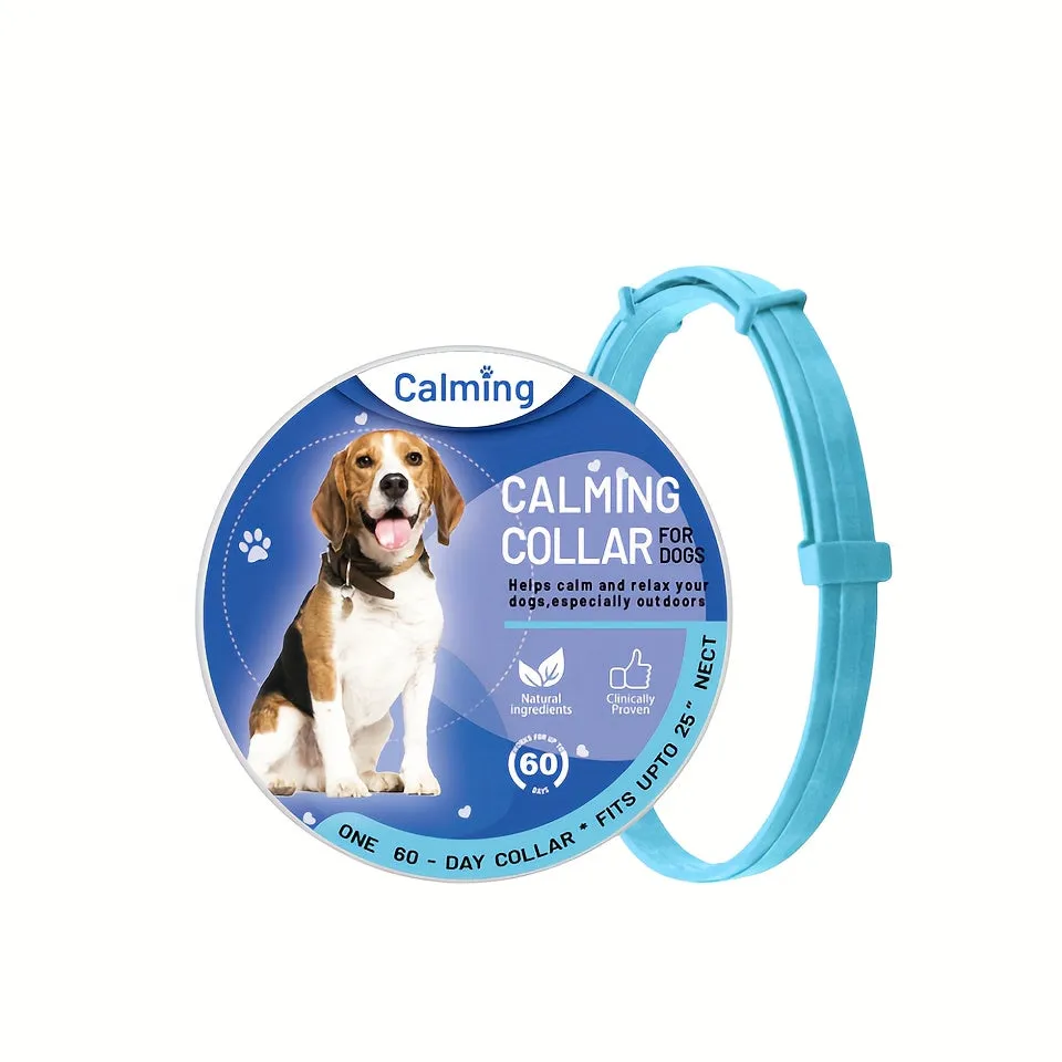 Pawsome Calming Collar Soothes Anxiety  Stress for Pets