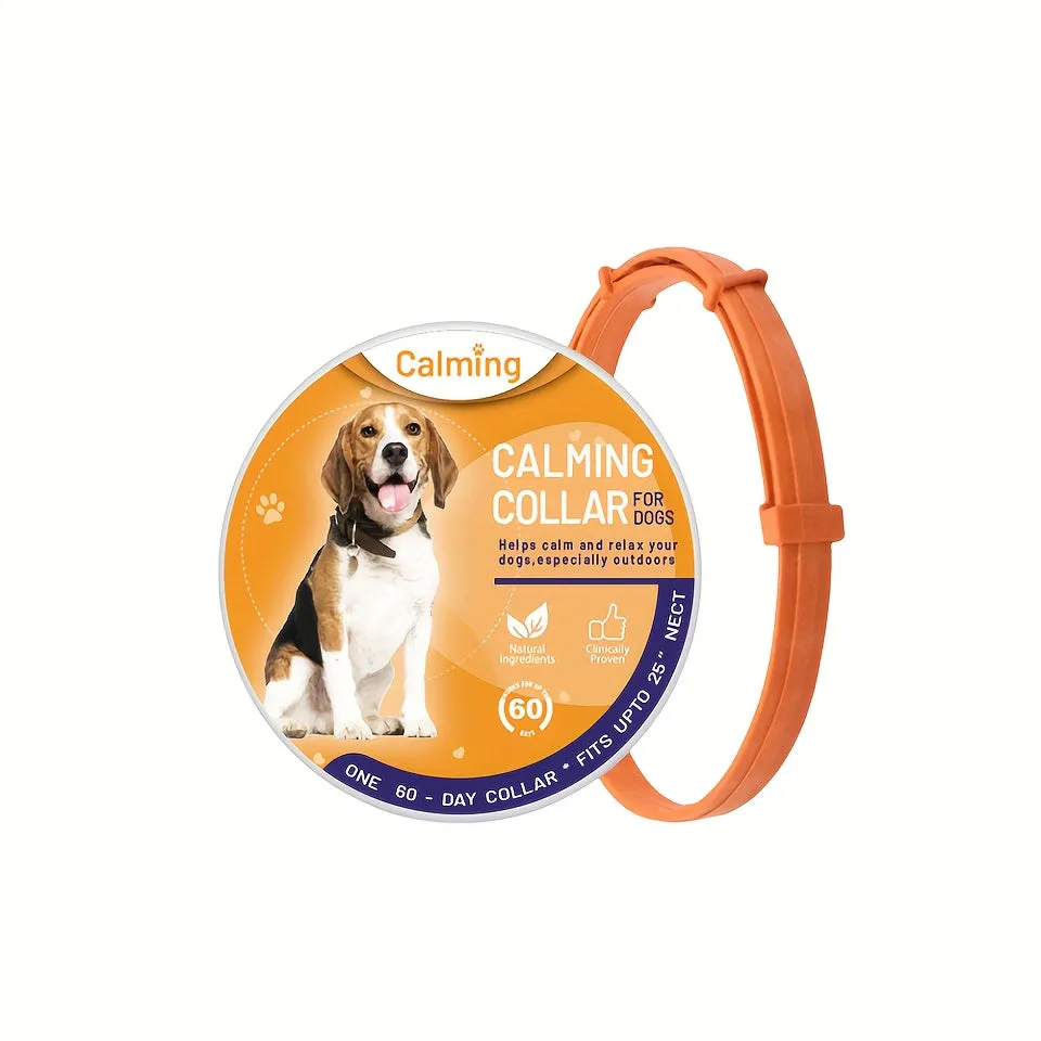 Pawsome Calming Collar Soothes Anxiety  Stress for Pets