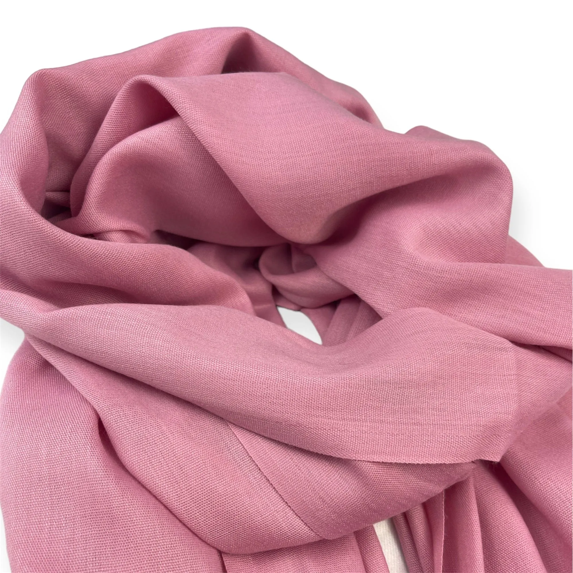 Pink Blossom Pashmina Shawl - Lightweight