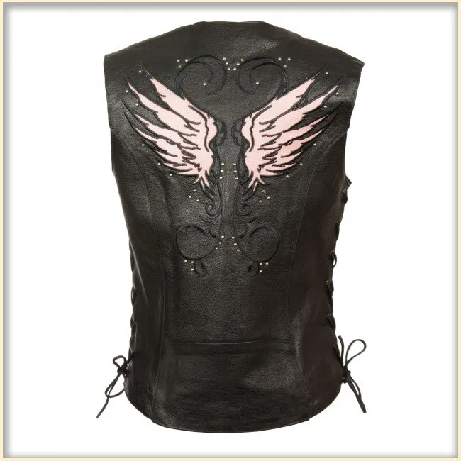 Pink Wing Women Vest