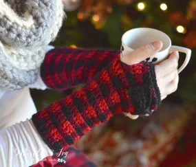 Plaid Arm Warmers