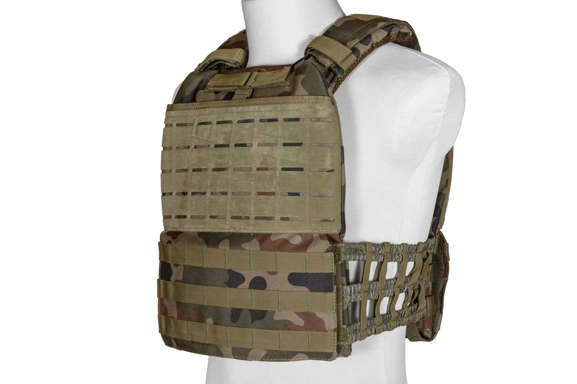 Plate Carrier MOLLE/Laser-Cut - WZ.93 Woodland Panther