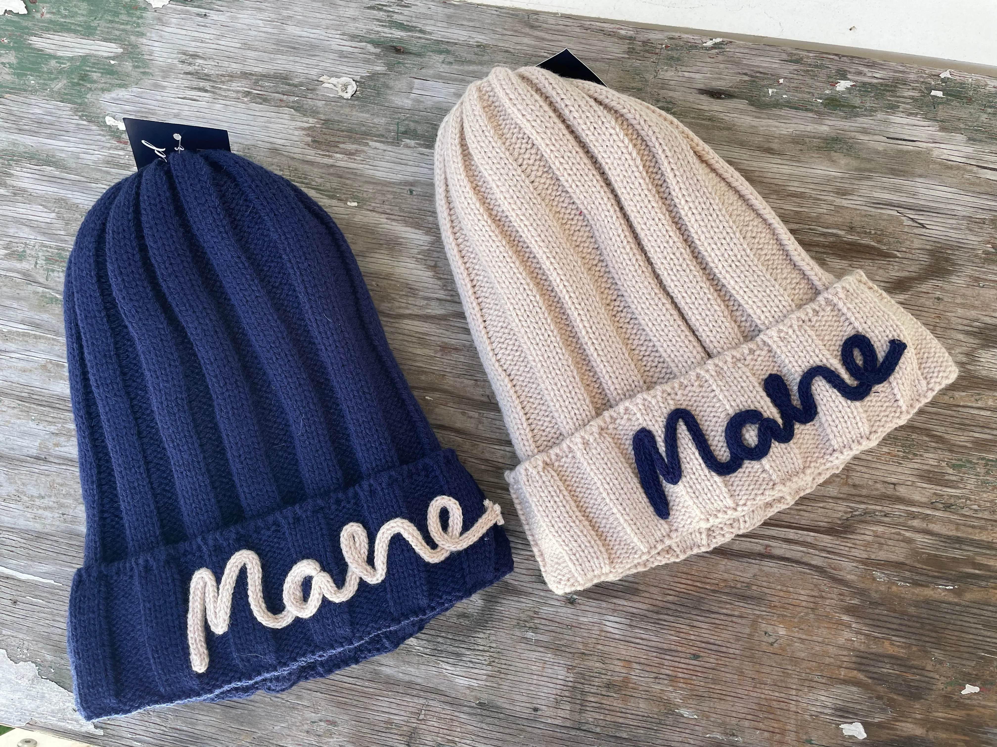 Plush Maine Rope Beanie