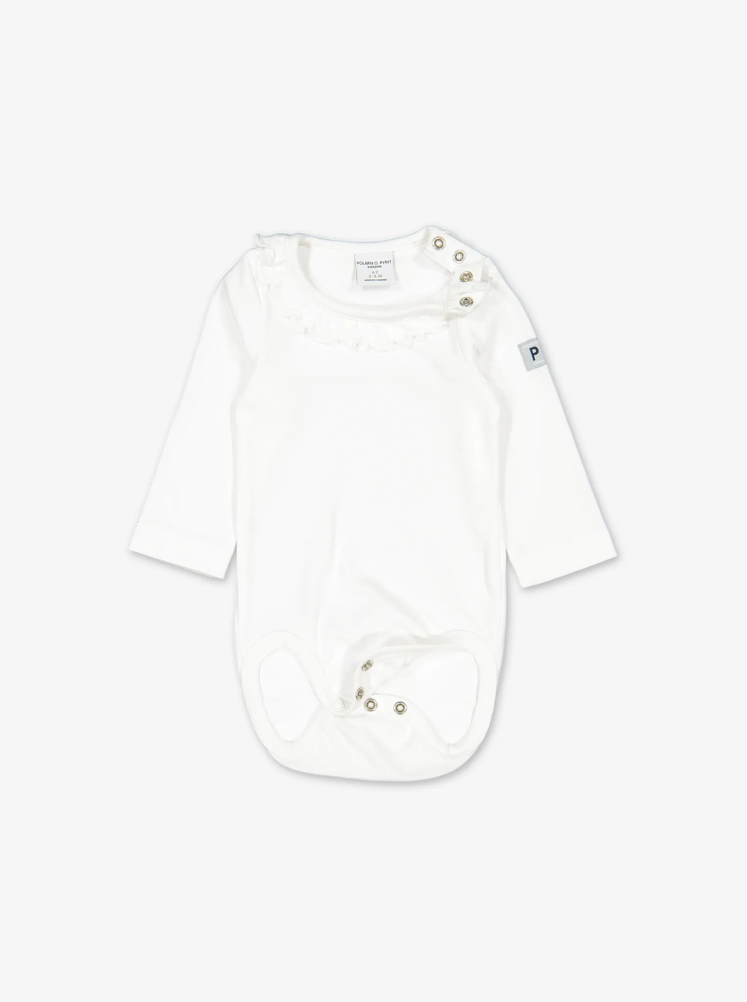 PO.P Ruffled Babygrow