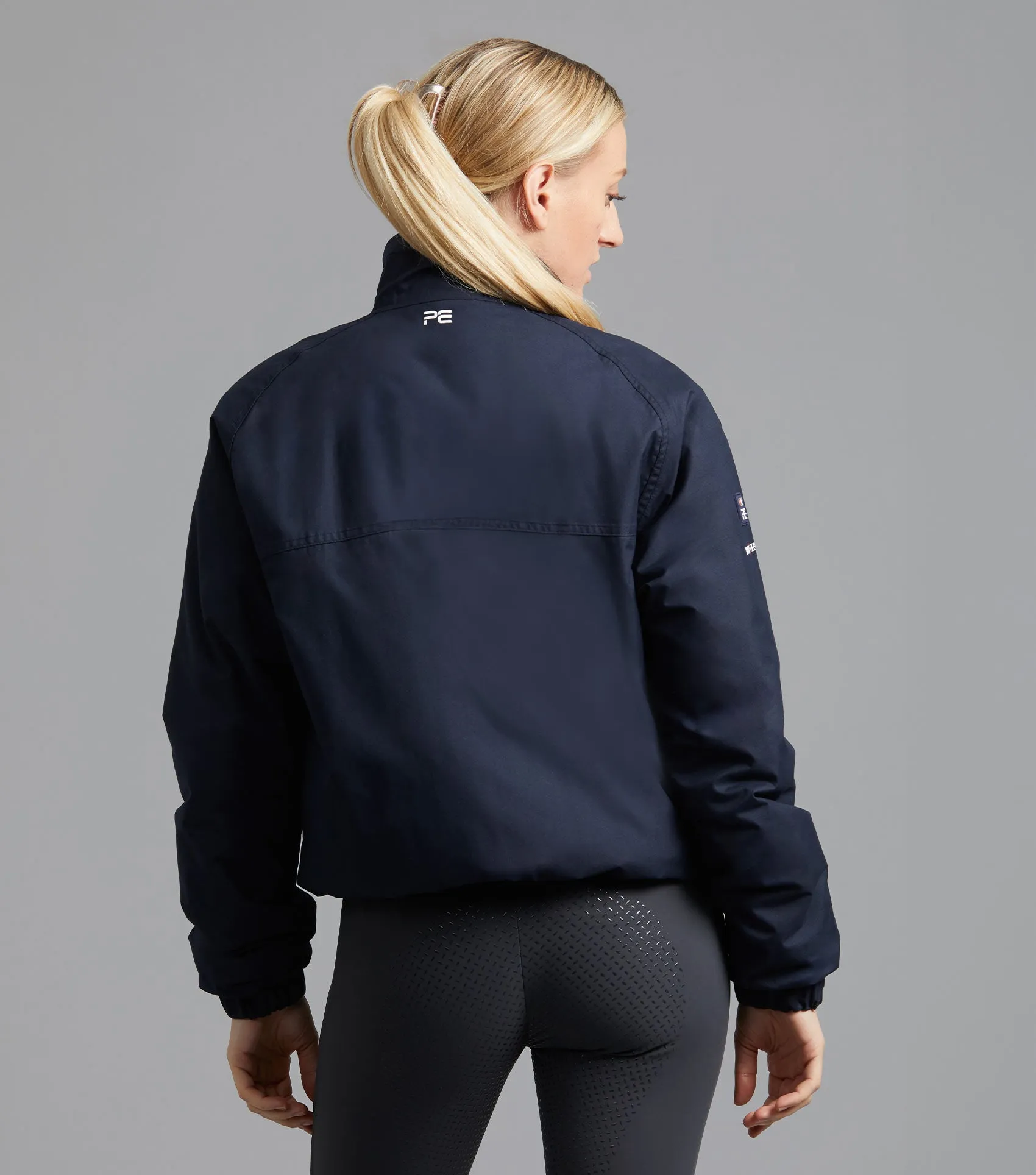 Pro Rider Unisex Waterproof Riding Jacket Navy