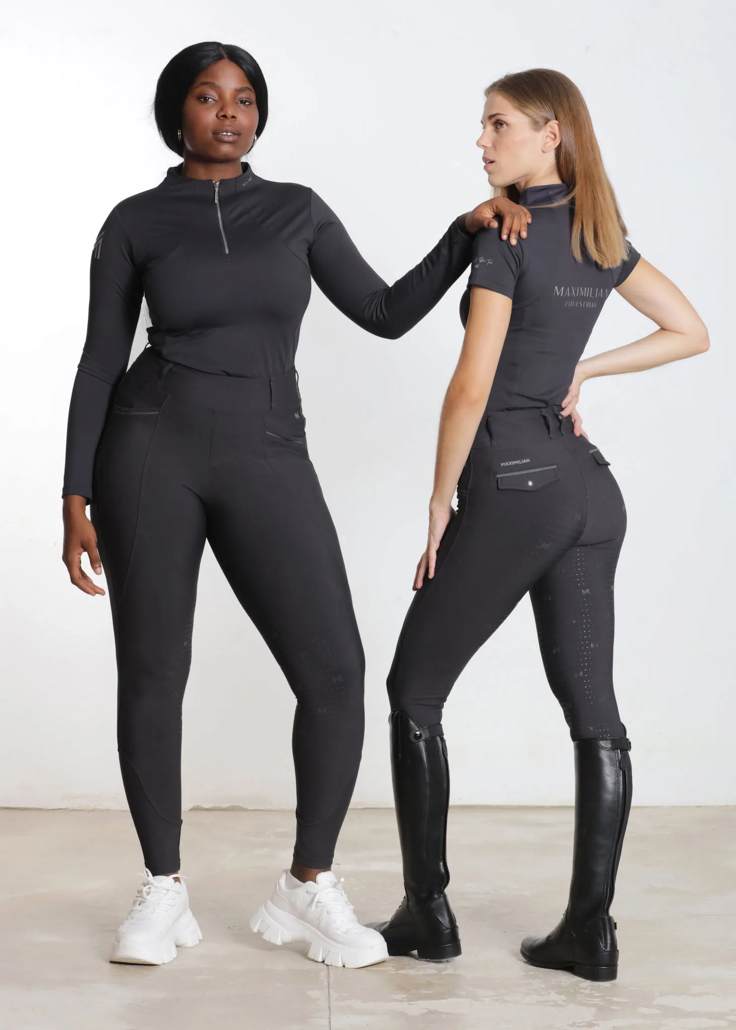 Pro Riding Leggings (Charcoal Grey)