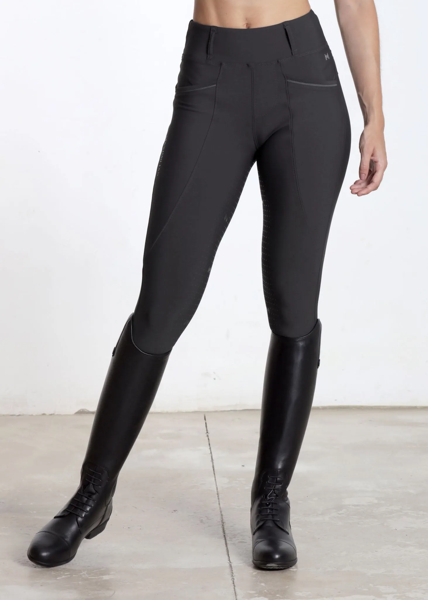 Pro Riding Leggings (Charcoal Grey)