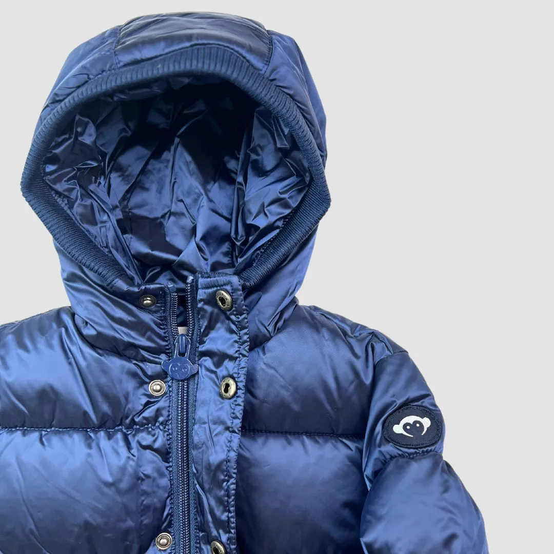 Puffy Coat | Navy Blue