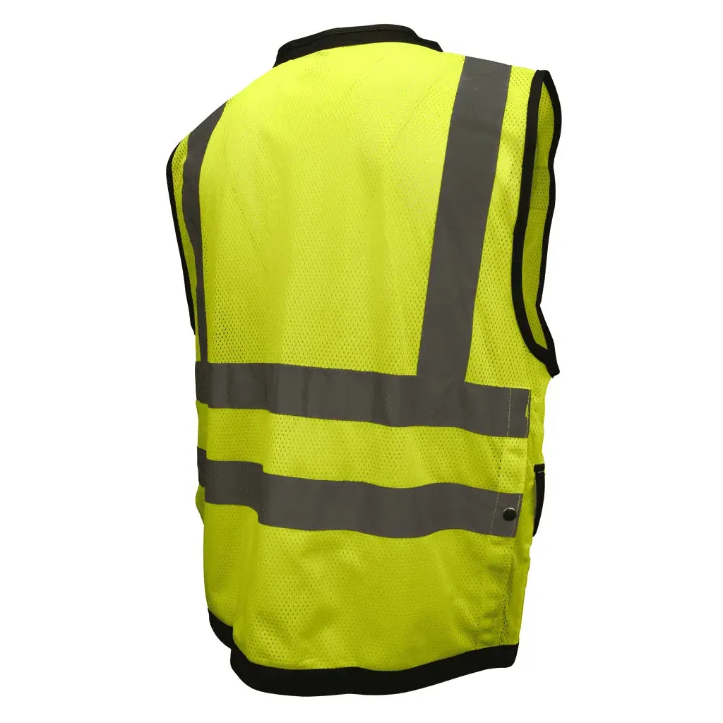 Radians Type R Class 2 Heavy Duty Surveyor Safety Vest - Green/2X