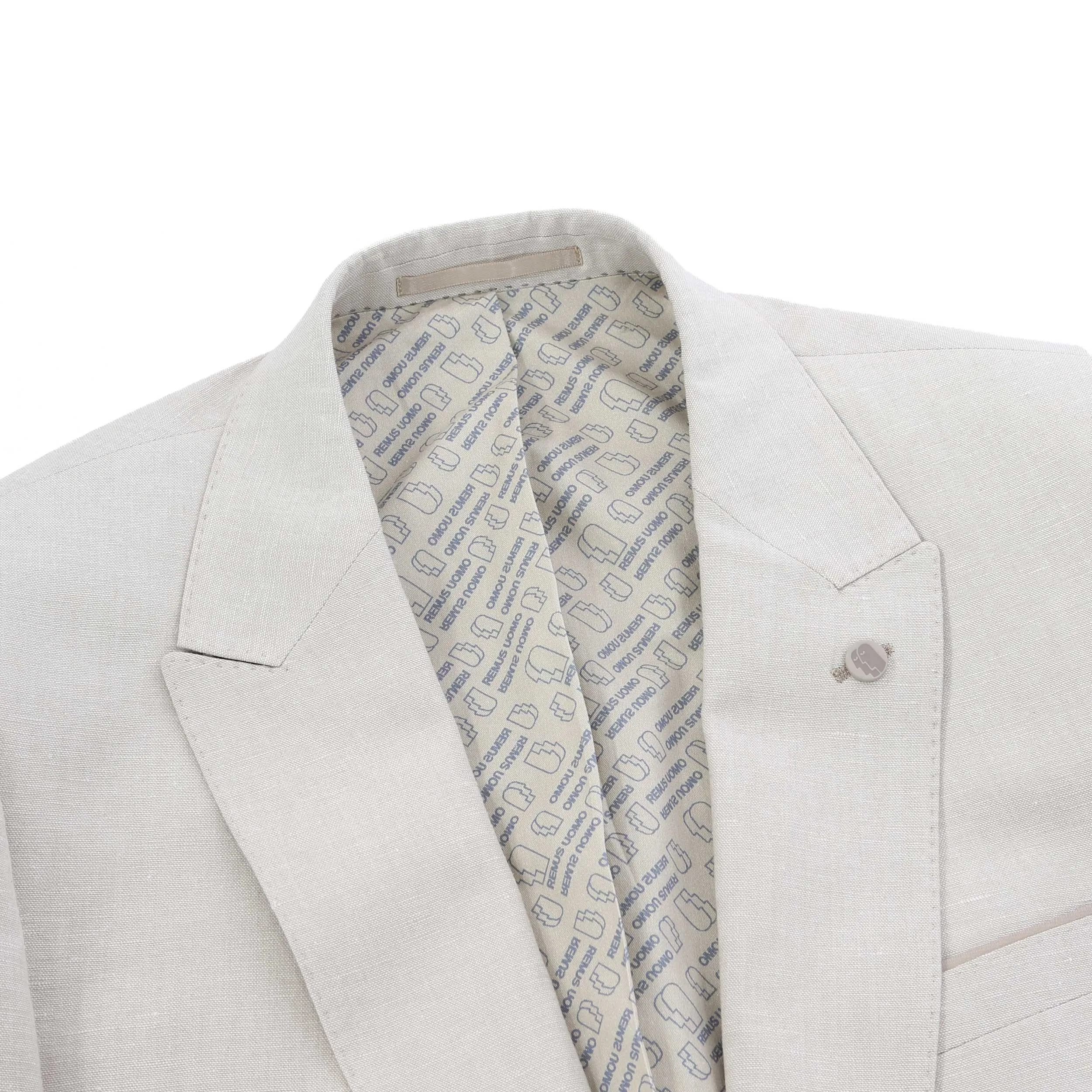 Remus Uomo Massa Linen Jacket in Beige