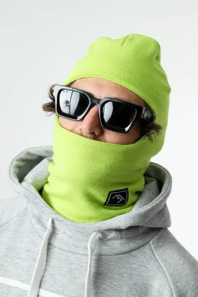 Robbin Hood Balaclava - Voltage Green