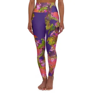 RURAL. High Waisted Yoga Leggings (AOP)