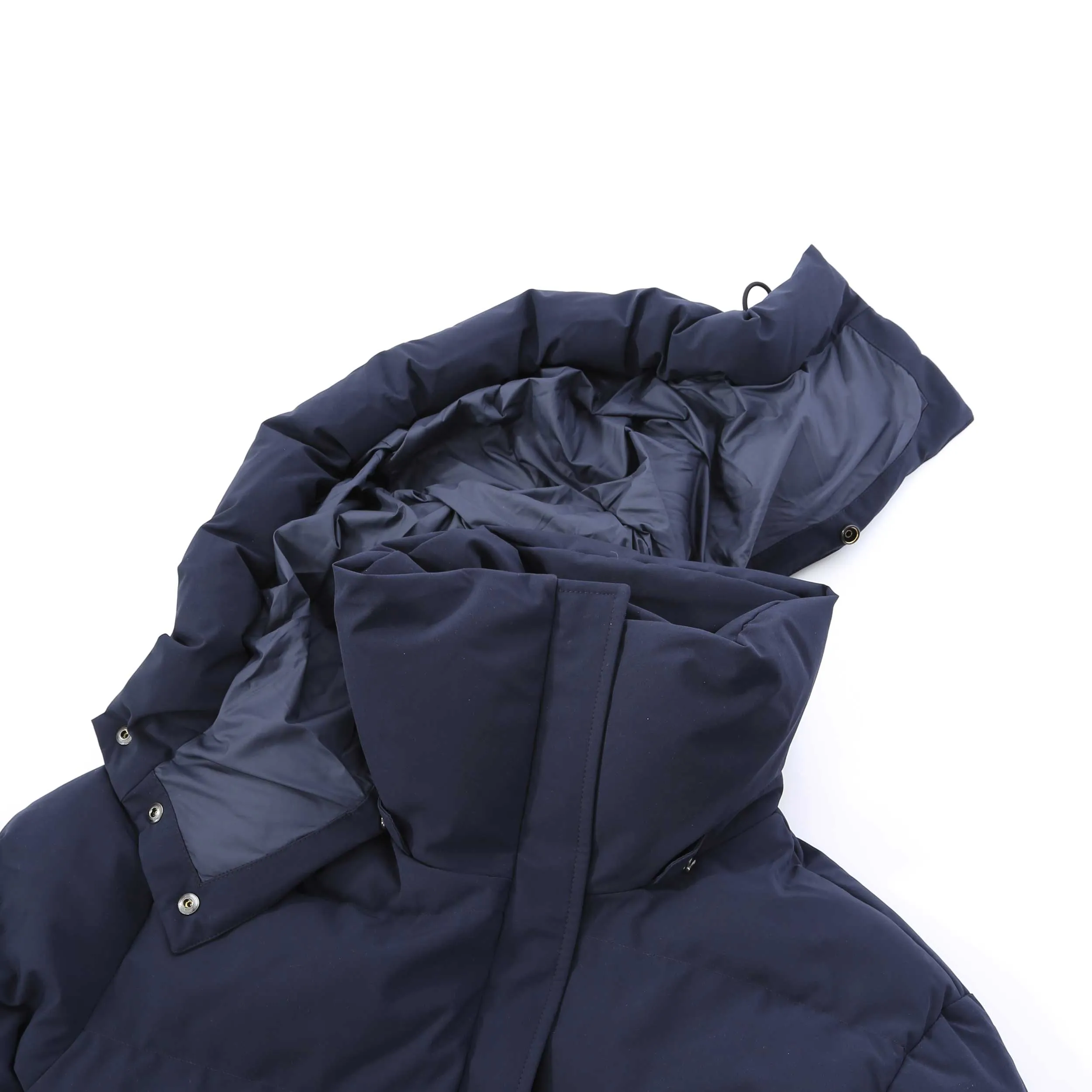 Sandbanks Haven Oversized Long Puffer Ladies Jacket in Navy