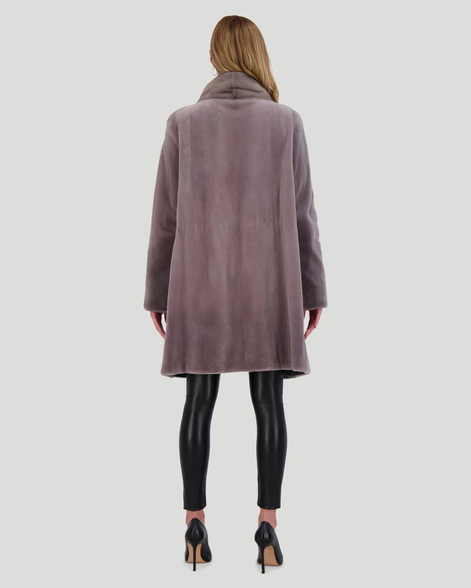 Sheared Mink Short Coat