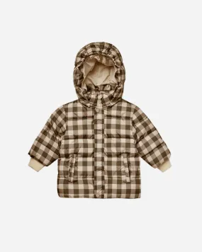 Ski Jacket || Charcoal Check