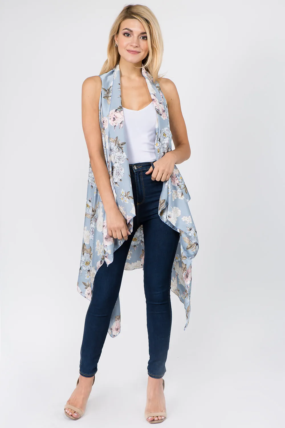 SN-1C16 floral design vest