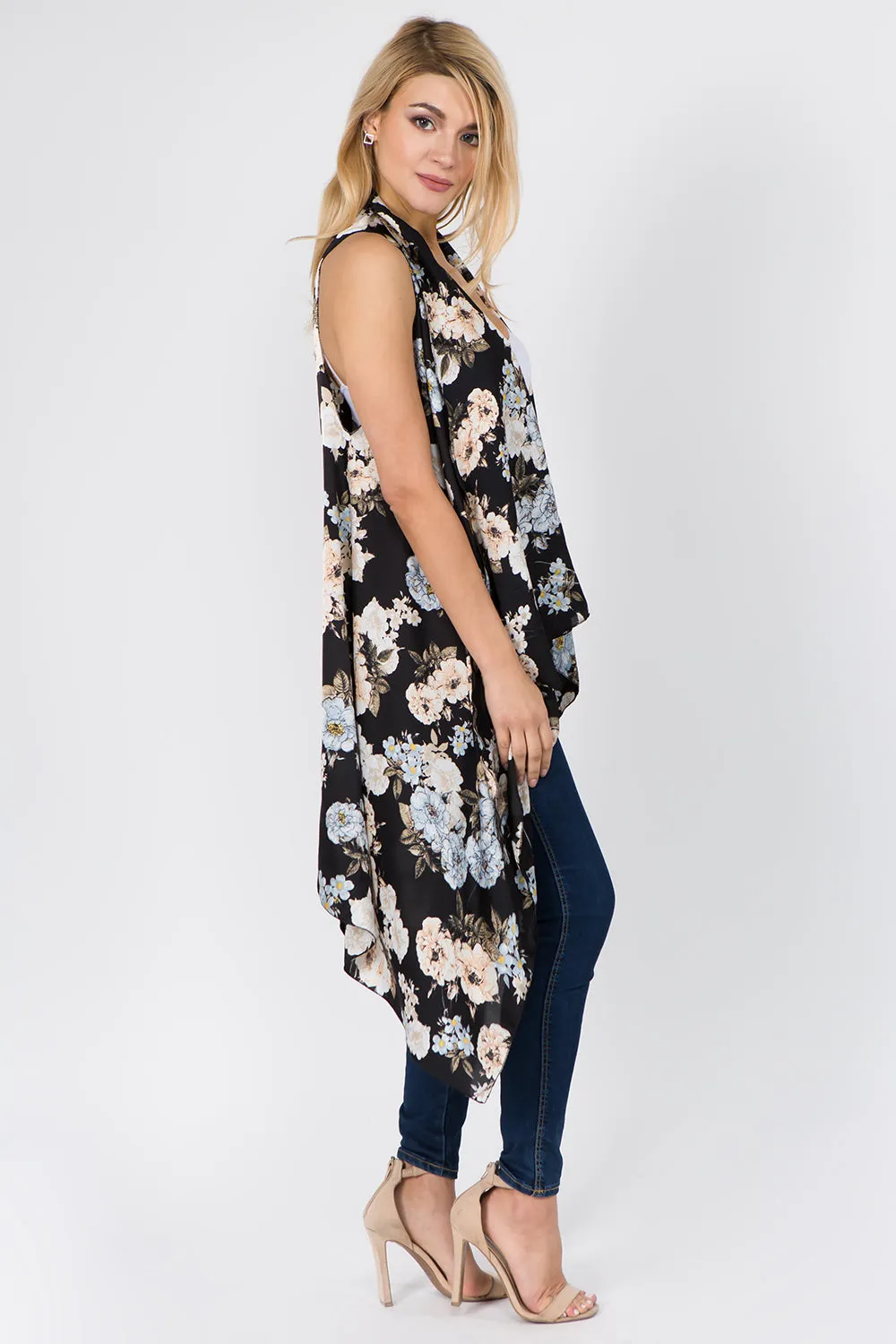 SN-1C16 floral design vest